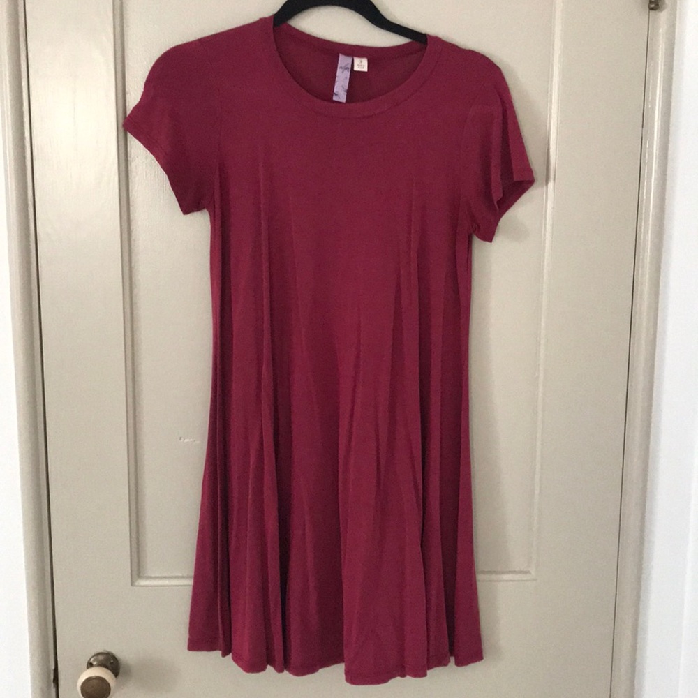 Red T-Shirt Dress